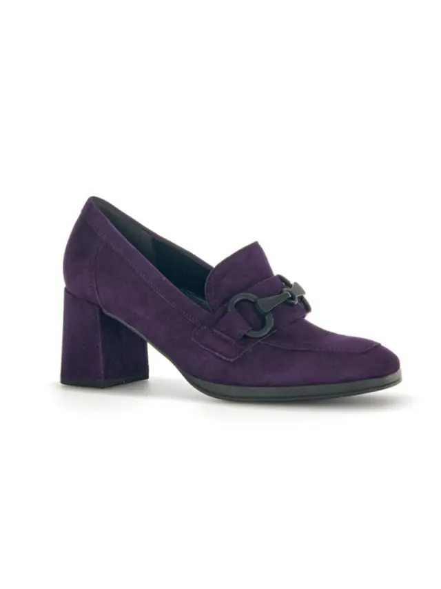 Gabor Μοκασίνια-Loafers Γυναικείο δέρμα Nubuck Μωβ GAB/35292 13-PURPLE - 37 2