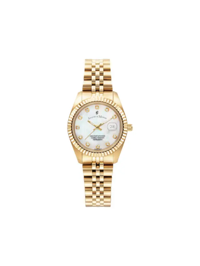 Jacques Du Manoir Inspiration Prime, Women's Watch, Gold Stainless Steel Bracelet JWL01203