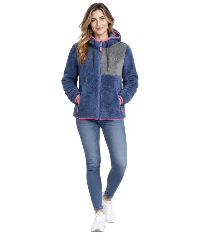 Norway Nautical School - Γυναικεία Ζακέτα Φούτερ Fleece 869916-ABYSS Μπλε 2
