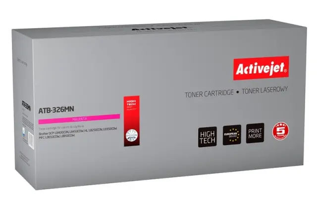 Activejet ATB-326MN Toner (replacement for Brother TN-326M Supreme 3500 pages Magenta)