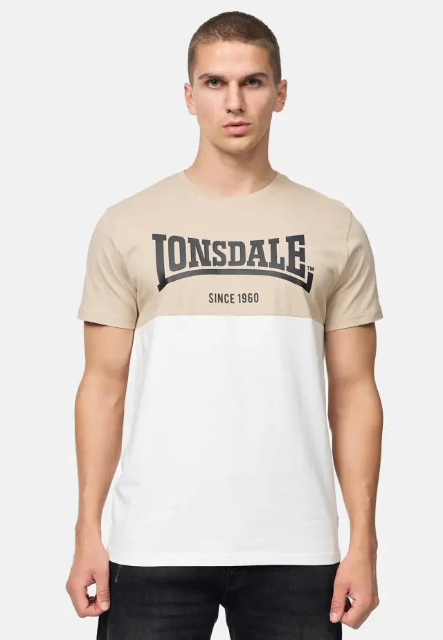 LONSDALE SANDSCOVE ΑΝΔΡΙΚΗ ΜΠΛΟΥΖΑ BEIGE