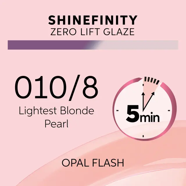 Wella Professionals Shinefinity Zero Lift Glaze 010/8 60ml 3