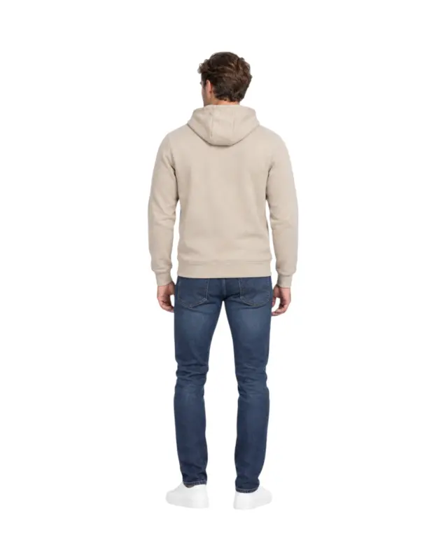 Norway Nautical School - Ανδρική Ζακέτα Φούτερ 849442-KHAKI1 Μπεζ 2