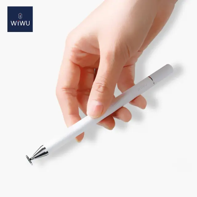 WiWU Pencil One 2 in 1 Universal Stylus Pen for Smart Phone Tablet Writing Pen Λευκό 2