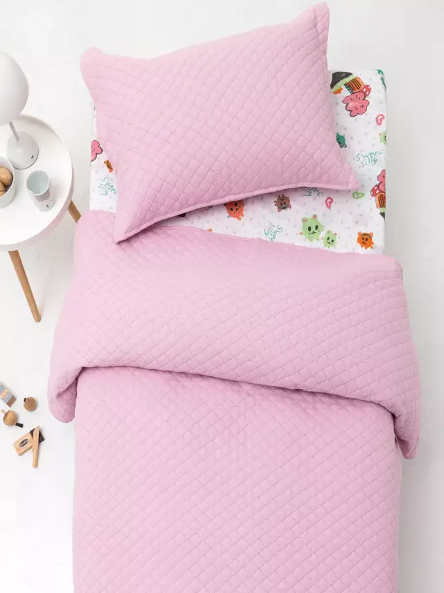 Μαξιλαροθήκη Διακοσμητική καπιτονέ Oxford 48x48 Jenn Pink Palamaiki