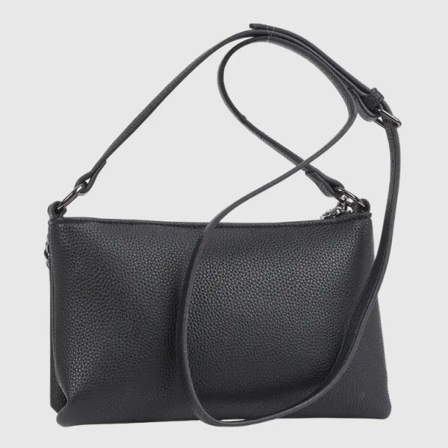Γυναικεία Τσάντα Χιαστί Verde 16-0008793 Μαύρο - ONESIZE 3