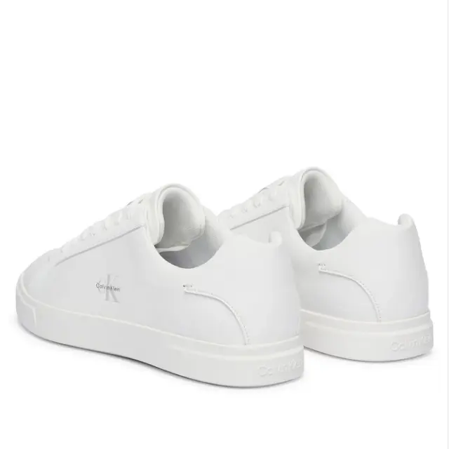 Γυναικεία Δερμάτινα Sneakers Calvin Klein HW0HW03295-0K4 Λευκά Άσπρο - 37 3