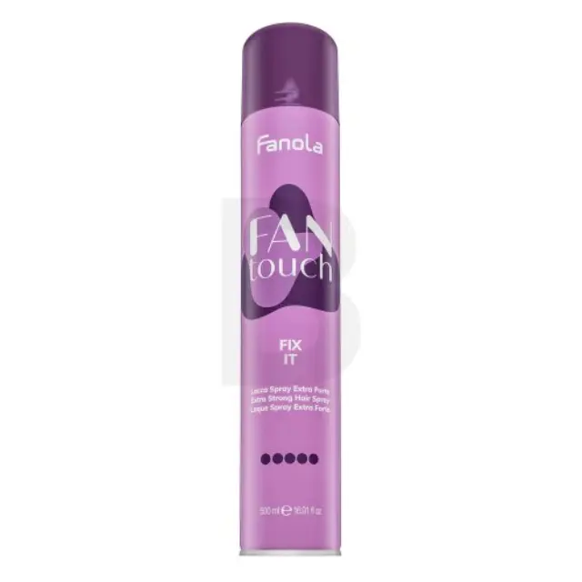 Fanola Fan Touch Fix It Extra Strong Spray hair spray for extra strong fixation 500 ml