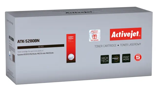 Activejet ATK-5280BN Toner (replacement for Kyocera TK-5280K Supreme 13000 pages black)