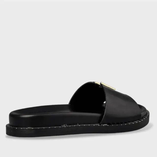 Flatform Σανδάλια Envie E96-21323-34 Μαύρο με χρυσο - 36 3