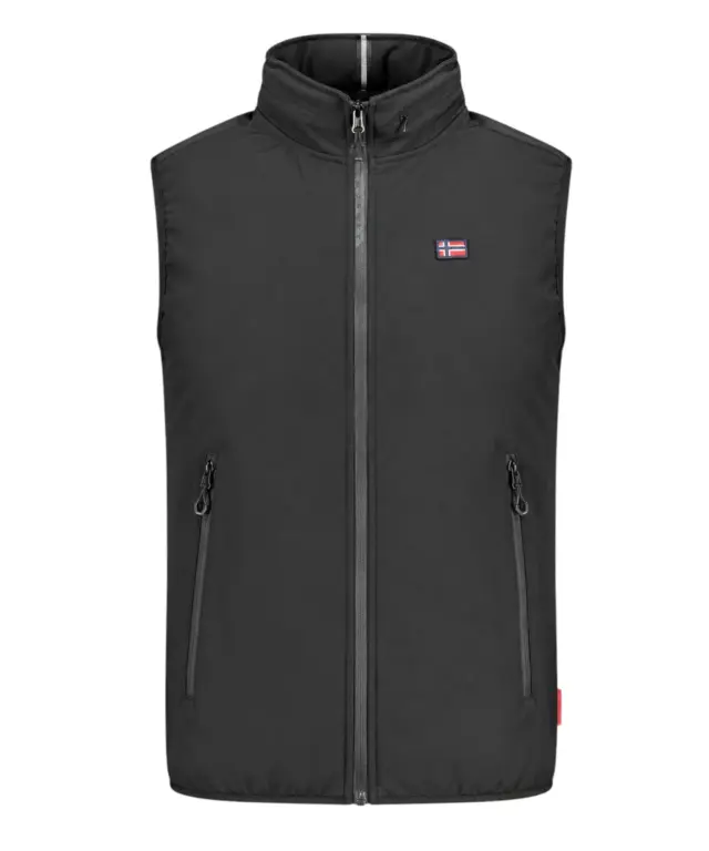 Norway Nautical School - Ανδρικό Αμάνικο Μπουφάν 849140-BLACK Μαύρο 2