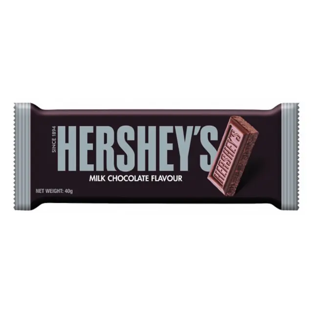 Hershey's Milk Chocolate 40gr (ΠΡΟΣΟΧΗ! Λιώνει!)