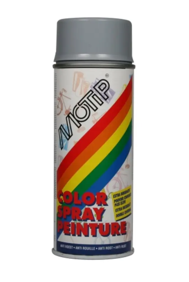 Spray Μοτιρ Deco 01689 Γκρι Ασημί Ral 7001