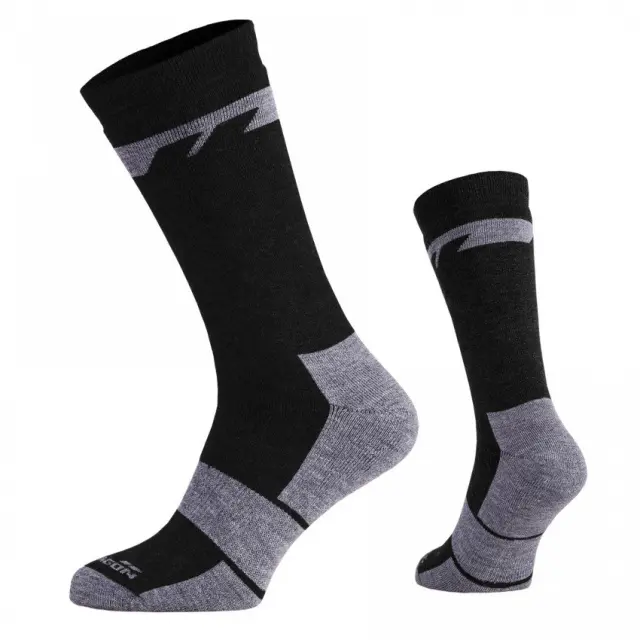 Pentagon Alpine Merino Heavy Socks-Κάλτσες για Τακτική Χρήση - 01-Black-Μαύρο