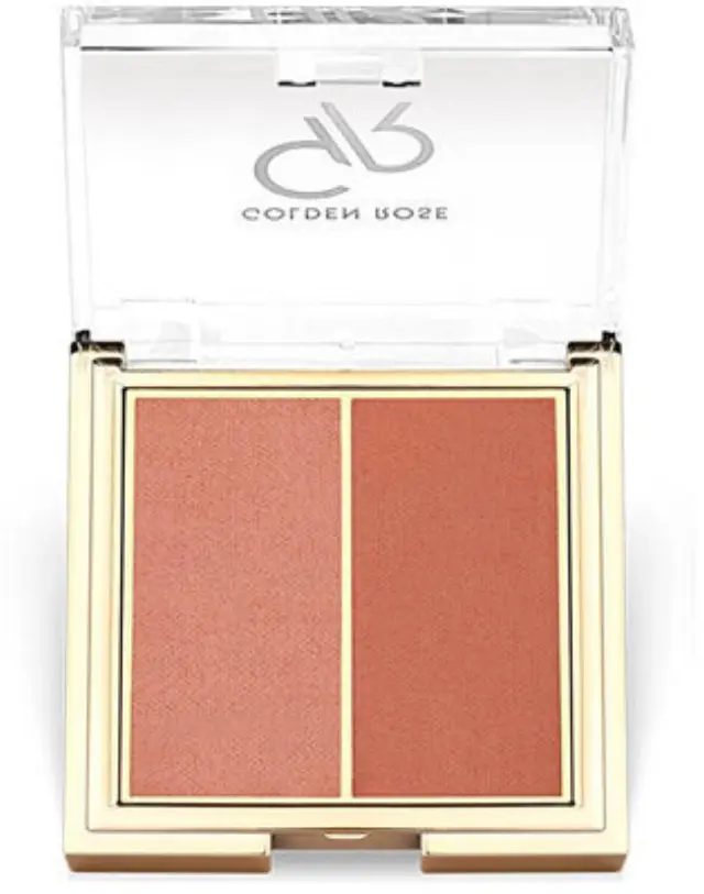 Golden Rose Iconic Blush Duo 2x3g - 02 Peachy Coral