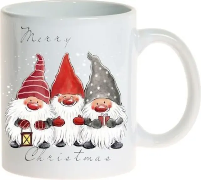 κούπα κεραμική χριστουγεννιάτικη merry christmas (κωδ. 3606)