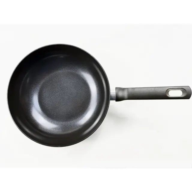 Cookshop Wok 28cm Μαύρο Αντικολλητικό Με Κεραμική Επίστρωση