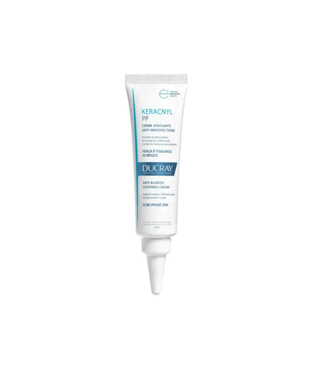 Ducray Keracnyl PP 24ωρη Κρέμα Προσώπου για Ατέλειες & Ακμή 30ml