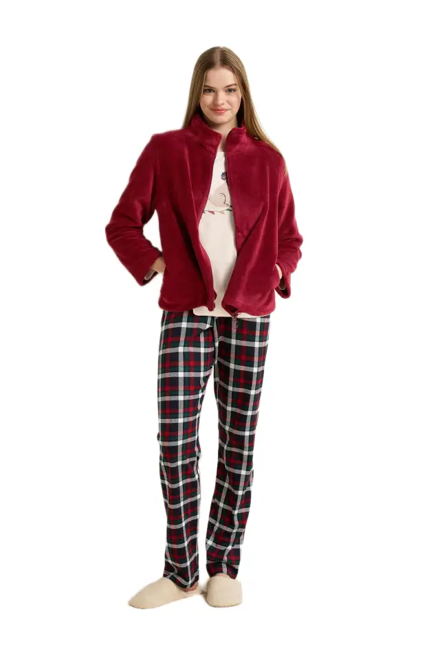 Vamp γυναικεία fleece ζακέτα με φερμουάρ 25282-2 2