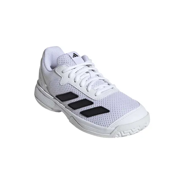adidas Performance Kids Courtflash Άσπρο - Μαύρο KK3865 (adidas Performance) 3