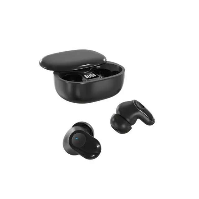 Veger M13 In-ear Bluetooth Handsfree Ακουστικά με Αντοχή στον Ιδρώτα και Θήκη Φόρτισης Μαύρα 2
