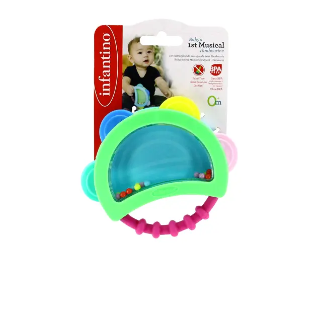 INFANTINO Baby's 1st Musical Tambourine 2