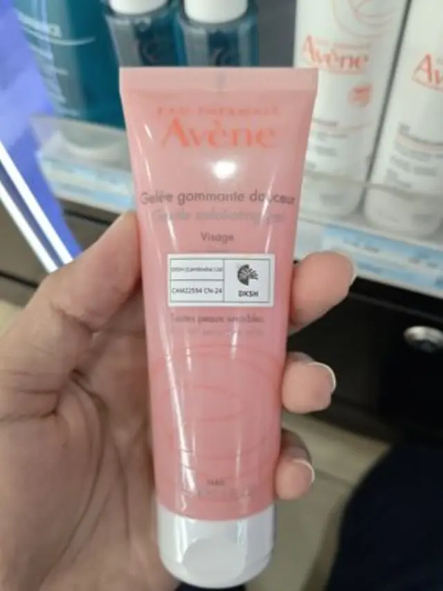 Avene Gentle Απολεπιστικό Προσώπου σε Gel για Ευαίσθητες Επιδερμίδες 75ml