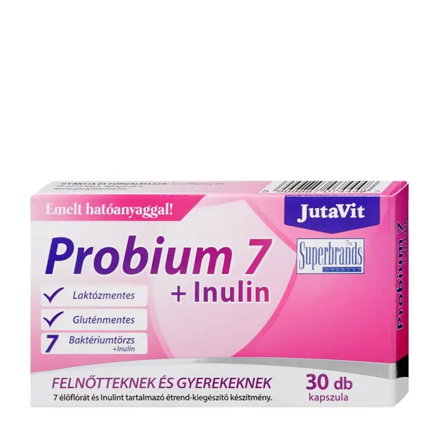 JutaVit Probium 7 + Inulin 30 Capsules