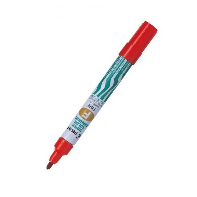 Μαρκαδόρος Pilot SCA-FR Ανεξίτηλος 1-4mm Κόκκινο