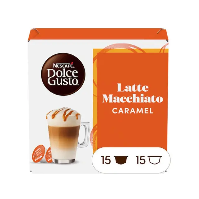 Nescafe Latte Macchiato Caramel Κάψουλες Dolce Gusto 30τμχ