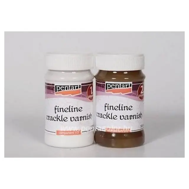 Κρακελέ FINELINE,Σετ 2x100ml Pentart