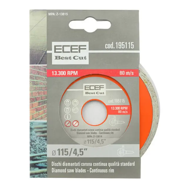 ECEF ΔΙΣΚΟΣ ΚΟΠΗΣ ΔΙΑΜΑΝΤΕ ΜΕ ΣΥΝΕΧΗ ΑΚΜΗ Φ115 2