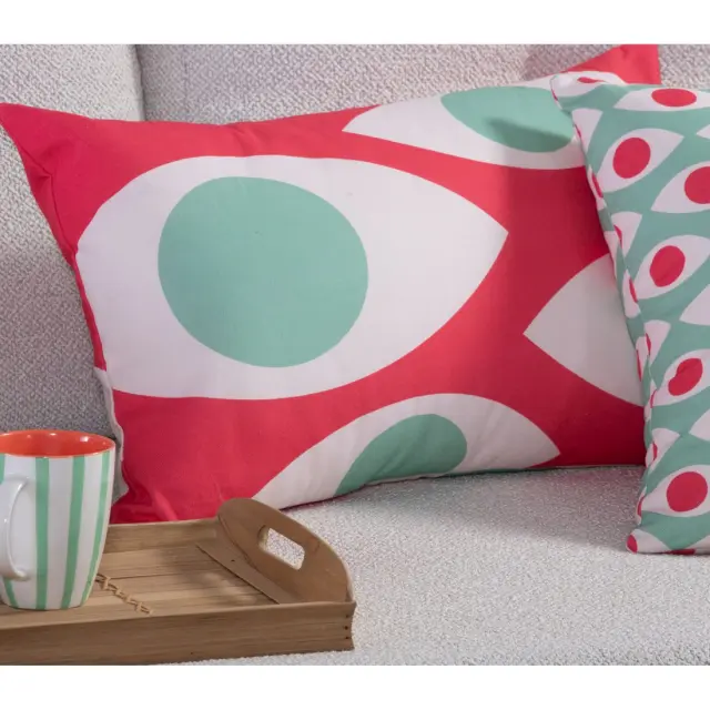 ΔΙΑΚΟΣΜΗΤΙΚΗ ΜΑΞΙΛΑΡΟΘHΚΗ HIGH OPTION 55X35 NEF-NEF HOMEWARE, 100% ΒΑΜΒΑΚΙ - PURPLE (040067) 3