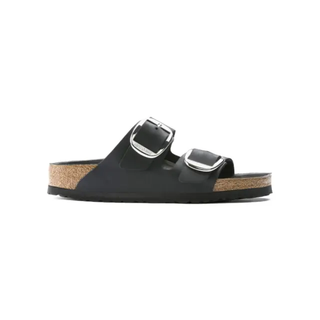 Birkenstock Πέδιλα Γυναικείο δέρμα Μαύρο BIR/ARIZONA BIG BUCKLE 1011074 BLACK