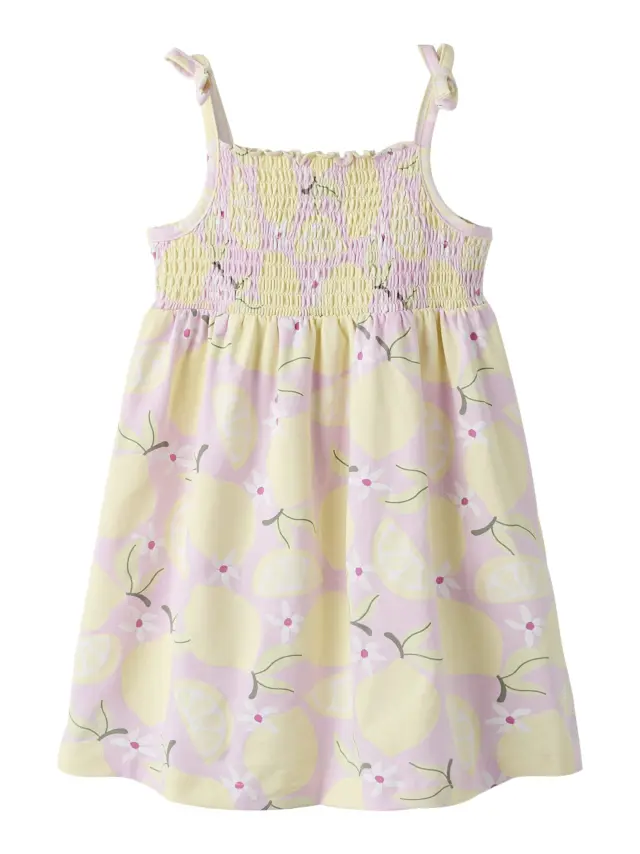Name It Κοντό Φόρεμα κοριτσίστικο πλεκτό Ροζ NMFFILUAZ STRAP DRESS BOX - 13254652