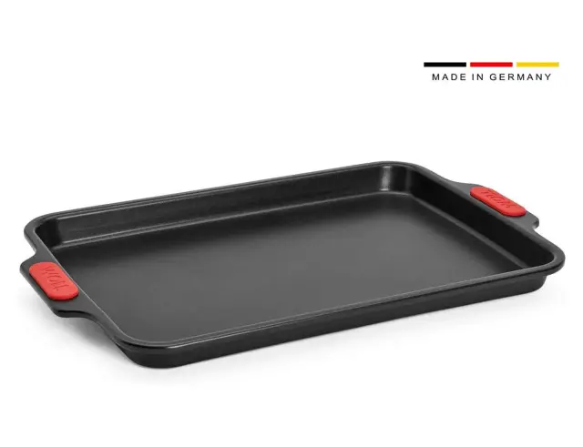 Ταψί Woll Let's Bake! με αντικολλητική επίστρωση, ρηχό 33x23x2.5cmWB06