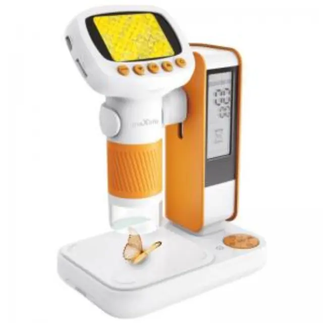 Εκπαιδευτικό Ψηφιακό Μικροσκόπιο Maxlife MXDM-200 με Stand Πορτοκαλί N71860 3