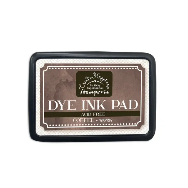 Μελάνι σε ταμπόν για σφραγίδες Dye Ink Pad, Stamperia, Coffee