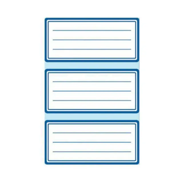 Herlitz Ετικέτες Αυτοκόλλητες 3 Φύλλα Απλές (830240)