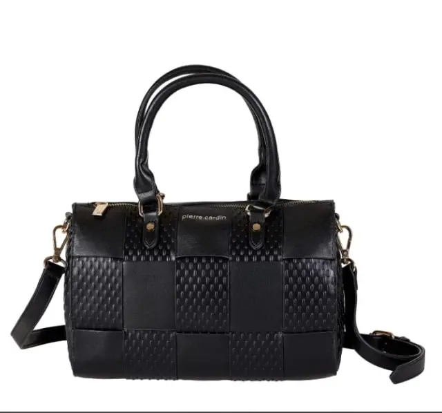 Γυναικεία τσάντα χειρός Pierre Cardin, μαύρη, 2355 ch01 2