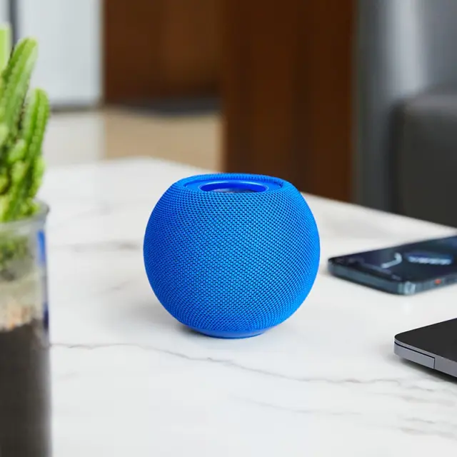 Φορητό Ηχείο Wireless Hoco BS45 Deep Sound Sports V5.0 TWS 5W 500mAh με Ενσωματωμένο Μικρόφωνο FM USB AUX θύρα Micro SD Μπλε 3