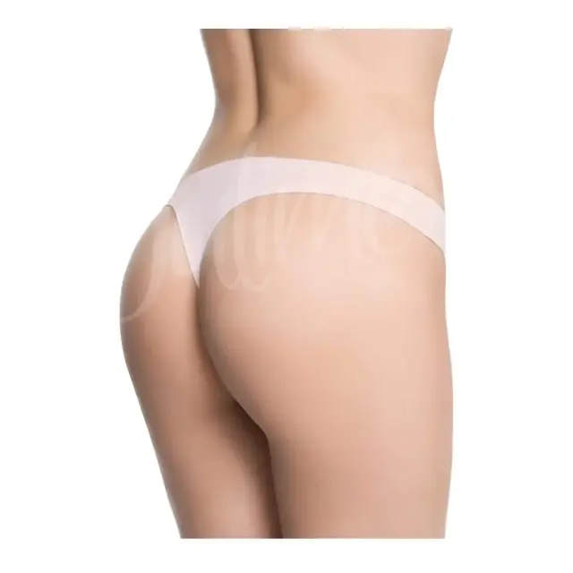 Julimex Γυναικείο String Χωρίς Ραφές, Χρώμα Μπεζ 3
