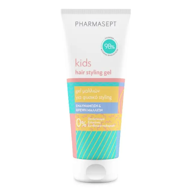 PHARMASEPT Kids Hair Styling Gel Gel Μαλλιών με Συστατικά Φυσικής Προέλευσης 100ml