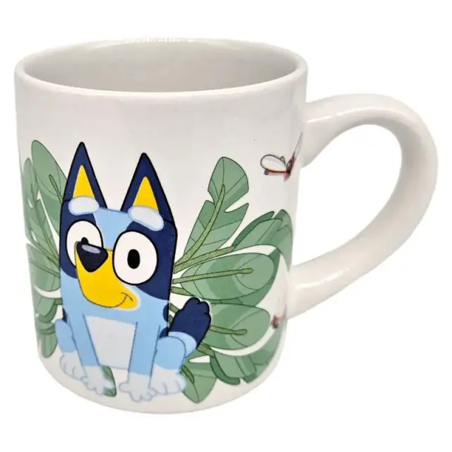 Bluey Leaves Πορσελάνινη Κούπα 235 ml Λευκό 2