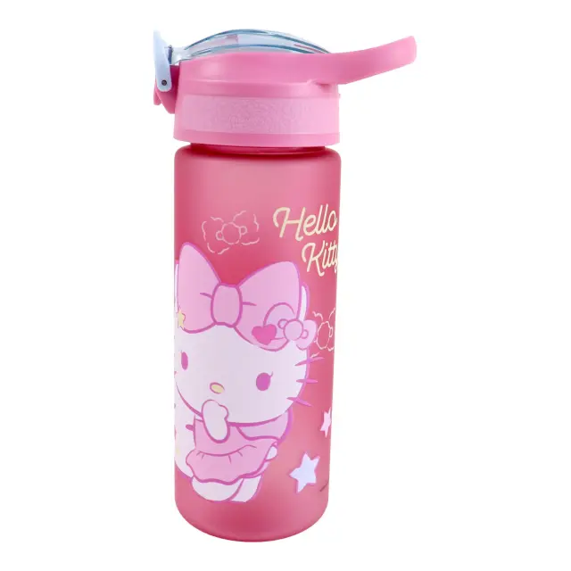 Παγούρι με καλαμάκι Hello Kitty 600ml