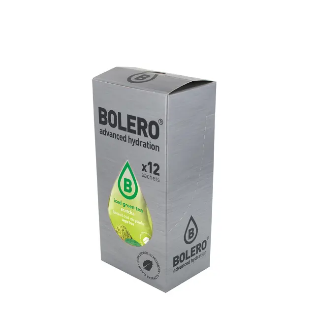 Bolero Iced Green Tea Mix Matcha, 12 x 3 g