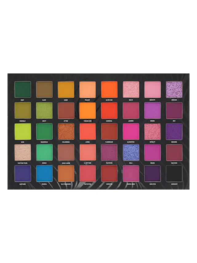 Mardi Gras Pressed Pigment Palette W7 2