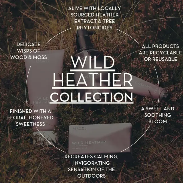 The Scottish Fine Soaps Wild Heather pamper essentials Σετ δώρου με βασικά προϊόντα περιποίησης 3