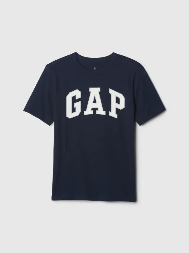 Μπλε Παιδική Κοντομάνικη Μπλούζα Logo Tapestry navy