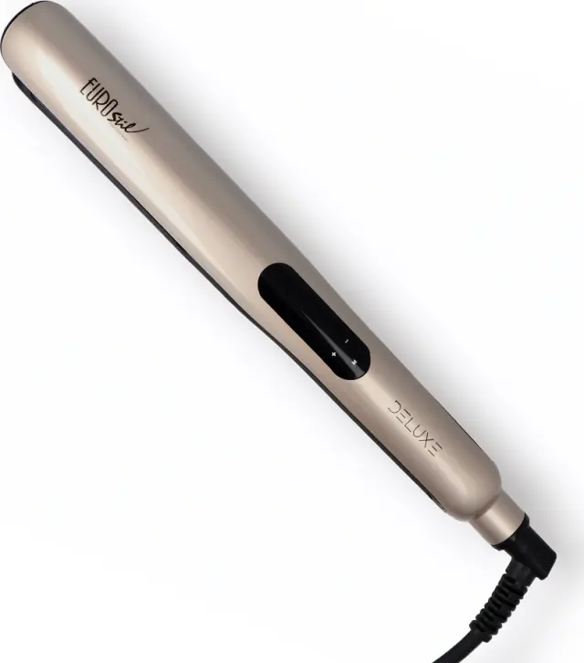 Eurostil Deluxe Hair Straightener Επαγγελματική Πρέσα Μαλλιών 53W με Κεραμικές Πλάκες Τουρμαλίνης έως 230°C